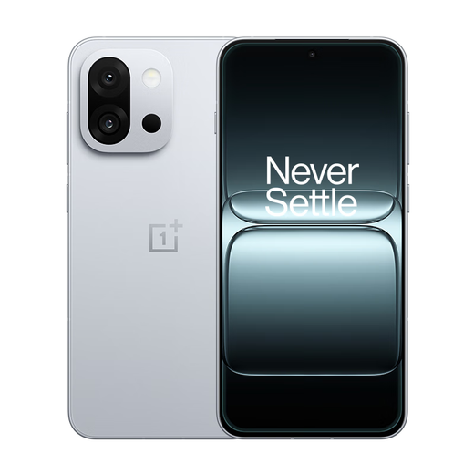 OPPO OnePlus 13T smartphone, small screen, big devil, new product release, OnePlus 13t new mobile phone, OnePlus 5g full network access student mobile phone gaming mobile phone 13t Morning mist gray 12GB+256GB official standard Bluetooth headphones + power bank