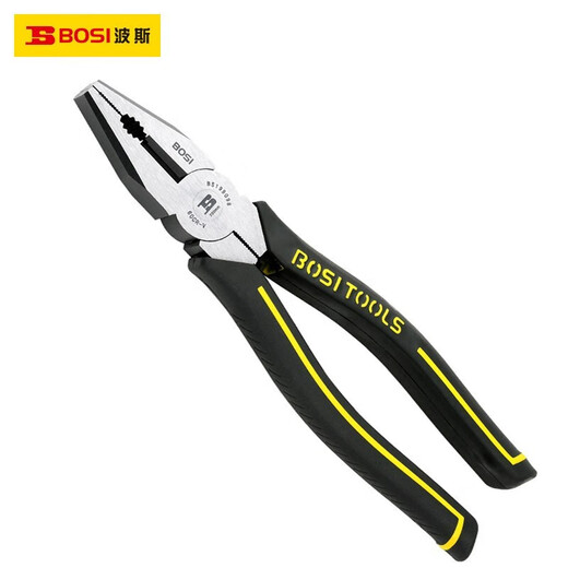 BOSI king series wire pliers labor-saving vise multi-functional flat-nose pliers wire cutter 8 inches BS199098
