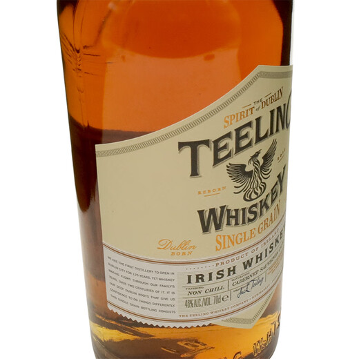 Teeling Lrish Whisky, vino extranjero con licencia, un solo grano 46%