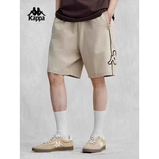 Kappa Kappa shorts back-to-back sports pants men's running sports shorts casual shorts K0E32DY27 sea sand color K0E32DY27-6324 M