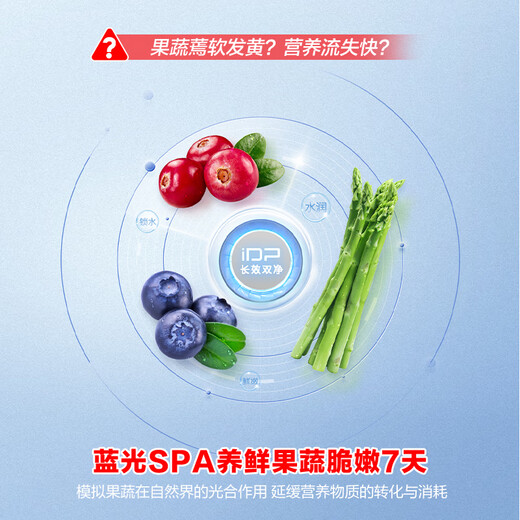 Rongsheng IDP net flavor 503pro cross-door refrigerator active sterilization ultra-thin embedded first-class energy efficiency air-cooled frost-free large capacity BCD-503WD15FPQLA gray national subsidy