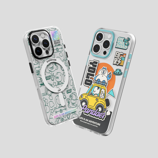 魅族PANDAER 磁吸抗菌手机壳电子绿洲适用iPhone 16 promax亮面保护套 电子绿洲适用苹果手机16promax