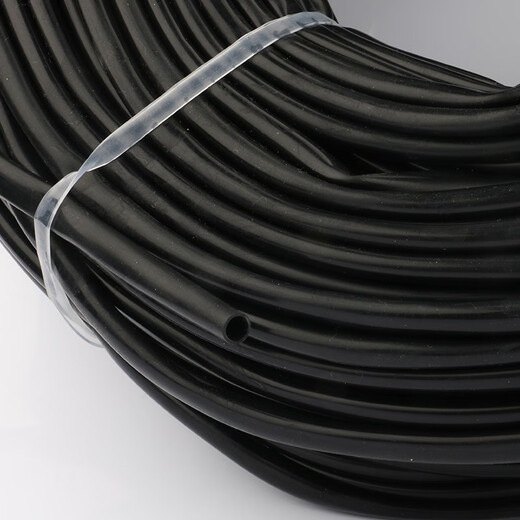 DUTRIEUX whole roll black silicone tube high temperature resistance high pressure anti-aging industrial grade silicone rubber hose 2*4840 meters