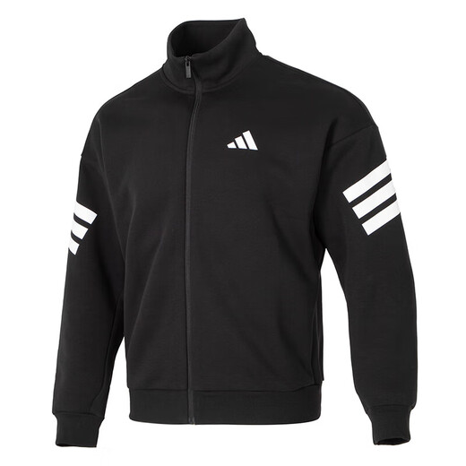 Adidas Männer Sportanzug 25 Frühling Neue Mode dreistreifen Stand-up-Kragenjacke Windproof Jacke Casual Hosen Bindenhosen JD4885+IN6163 S