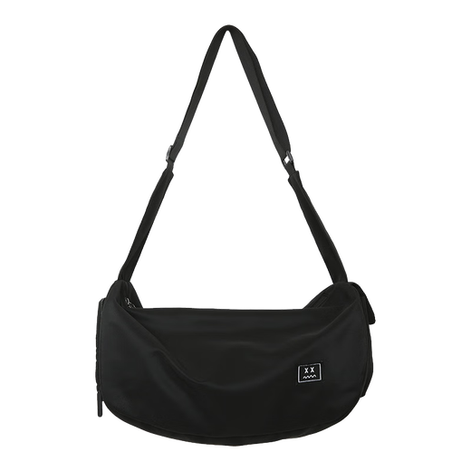 
Sports yoga gym bag swimming bag women's large capacity light luggage storage bag travel slanted backpack crossbody bag [black]