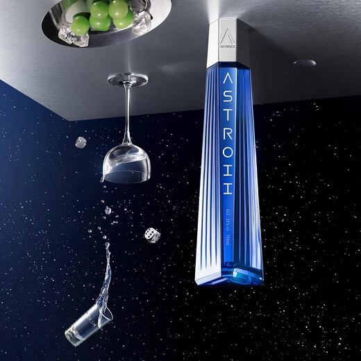 布鲁大师 (BLUE DASH) 阿斯罗35度 干白朗姆力娇酒750ml 聚会轰趴