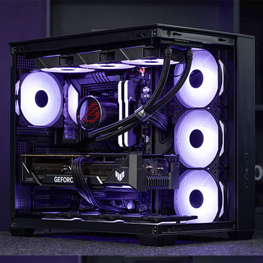 ASUS 24-issue interest-free 14700KF/RTX5080 host RTX5070Ti graphics card 4KAI design rendering live assembly desktop computer DIY desktop complete machine with one 14700KF+RTX5060Ti