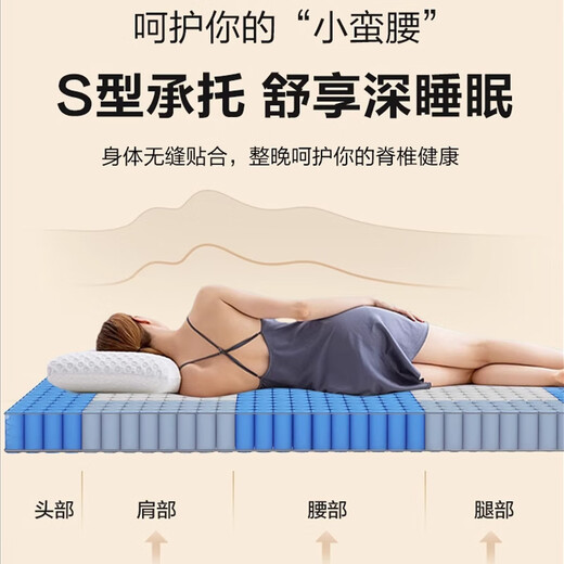 
Silina five-star hotel thin independent spring mattress 10CM Simmons student latex children tatami 15CM thick Five-star hotel moderate Microsoft 8CM thick 1350mm*2000mm