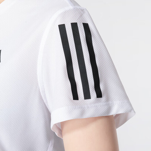 Adidas Women's Sports Set 2025 Лето новая фитнес-йога тренировочная футболка с короткими рукавами вязаные шорты 2 штуки с двумя частями/модными модными дышащими модами m