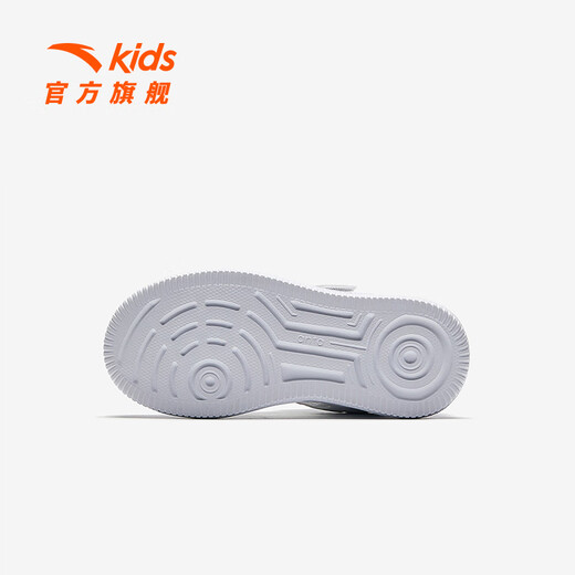 安踏儿童运动鞋男童鞋2026春季新品元气板鞋经典低帮板鞋校园小白鞋 【夏季网面】安踏白-1 31 鞋内长19.5cm