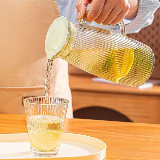 Beimu Xing cold kettle water cup set Lemiao household large-capacity teapot high-value water set glass drinking cup kettle one pot