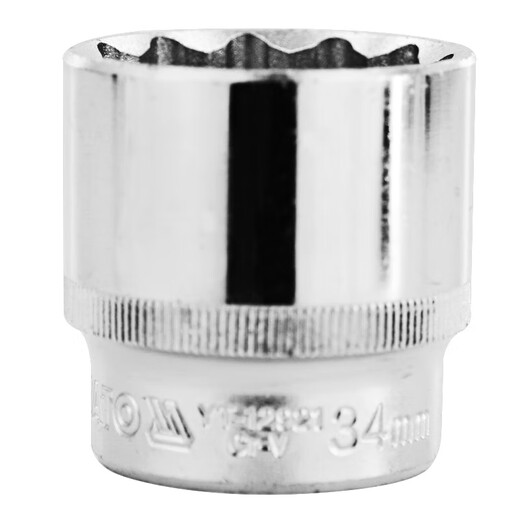 易尔拓套筒头批头套筒1/2英寸12.5mm大飞短十二角套筒 16mm YT-1278