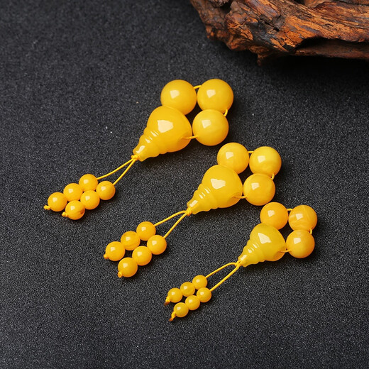 DR GRAFFCARNY Beeswax Ball Beads Chicken Oil Yellow Beeswax Top Beads Amber Beeswax Tee Accessories Crafts Jewelry 16 Tee 14 Ball Set
