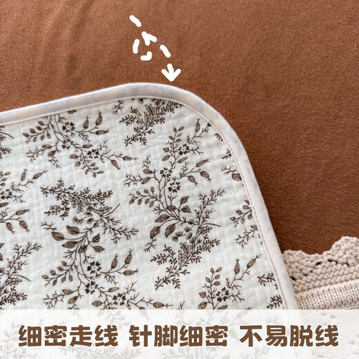 隔尿垫可水洗隔尿垫婴儿防水透气可水洗尿布大尺寸宝宝隔尿床单姨 奇幻森林隔尿隔脏 可水洗 50x70cm