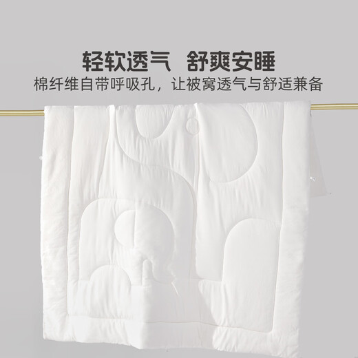 水星儿童（MERCURY Kids）幼儿园通用棉花薄被芯 120cm×150cm 亲肤透气 婴幼儿A类
