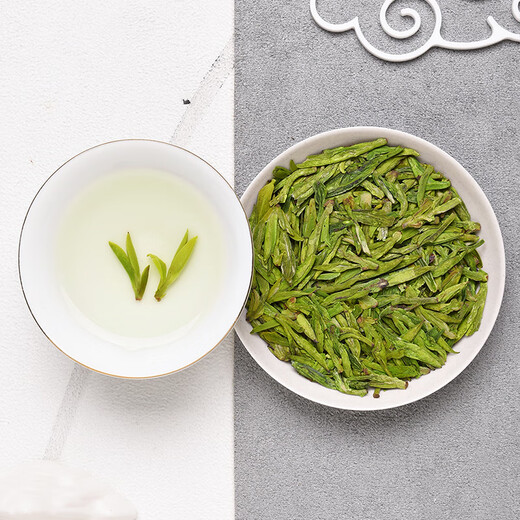 贡牌 绿茶真西湖龙井茶AAA特级100g2025年明前罐装