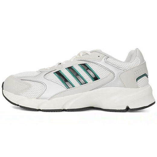 阿迪达斯 （adidas）男鞋2025夏季新款运动鞋CRAZYCHAOS 2000缓震跑步鞋休闲鞋 JS4839白色 41