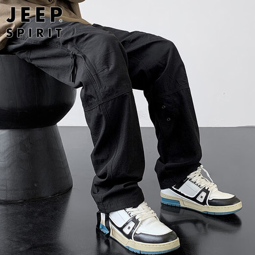 Jeep Spirit Jeep American Retro Retro Casual Pantalones de verano Pantalones de trabajo funcional de hombres Pantalones de carga al aire libre Hombres Militares Militares 3xl