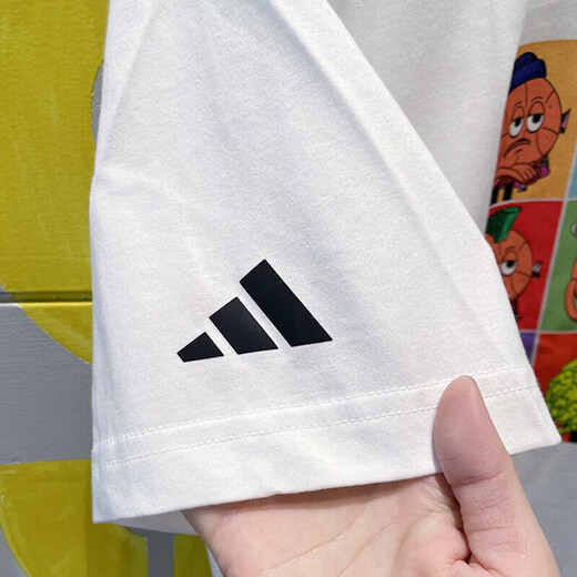 阿迪达斯 （adidas）短袖男t恤夏季印花篮球LILSTRIPE META纯棉运动半袖 IP3884/棉  假一赔十 2XL 195-215斤