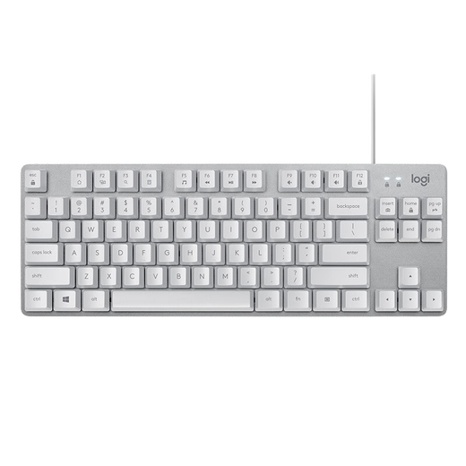 罗技（Logitech） K835 机械键盘 有线游戏键盘 TTC轴 84按键办公键盘 拼色键盘 K835 TKL红轴-艺术大师键帽款