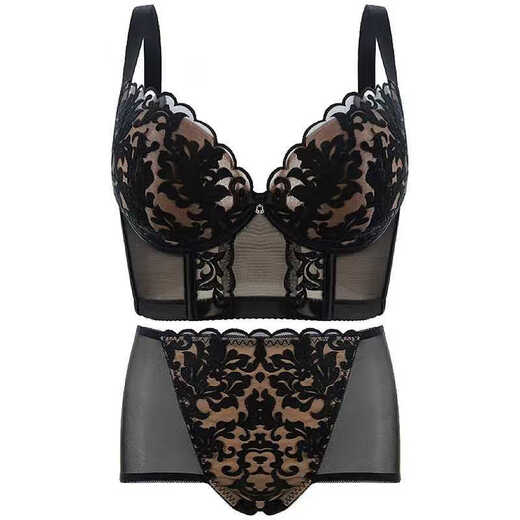 Xiusebinyi sous-vêtements réglables Beauty Back Body Manager Small Bra Bra Internet Célébrités Rassemblement et collecte des seins SIX-BREAT ANTI-SAGGING BRA Skin Color [Single Bra] 75B / 34B Cup mince d'environ 0,3 cm six lignes