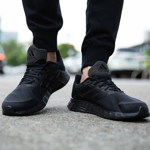 ADIDAS Men's Shoes Climacool Qingfeng Shoes Sports Fitness Entrenamiento de fitness cómodo y transpirable zapatillas informales JQ9717 Negro Duramo 40.5 (250 mm)