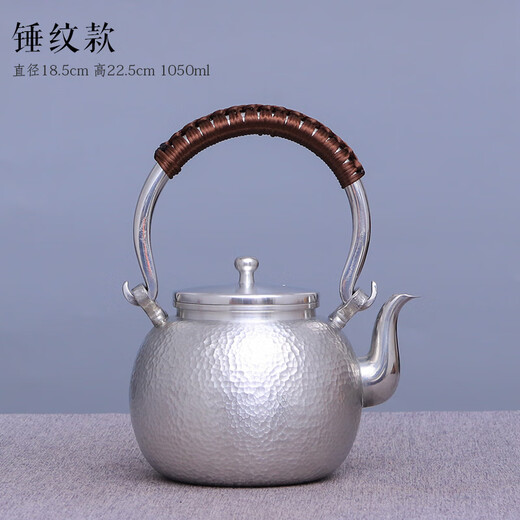 The Source of Craftsman Pure Tin Wine Kettle Warming Wine Kettle Yellow Wine Boiler Wine Warmer Wine Divider Kettle Large Warm Wine One Liter Household Wine Hand-engraved Model