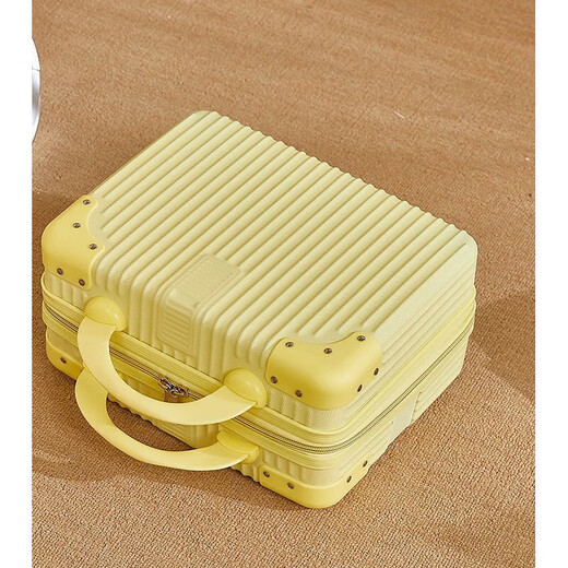 Kleiner offizieller Mi Square-Koffer kleiner Koffer Frauen 14 Zoll kleiner leichtes 16-Zoll-Koffer Mini-Aufbewahrungsbeutel süßes Xiaomi-Light Green 14 Zoll