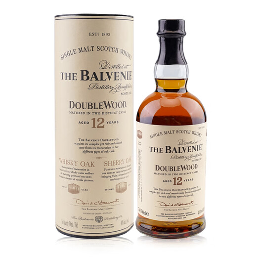 
Baifu [Haoyue] Scotland's Speyside Single Malt Whiskey Classic Original Bottle Imported Foreign Wine Overseas Edition Baifu 12 Years Double Barrel 700ml 1 Bottle