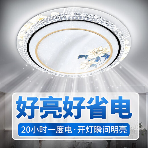 Leishi Lighting NVC2025 new 2025 new living room lights simple modern and atmospheric 2023 eye protection LED main ceiling lamp 12176 cm 192 watts APP + voice + remote control