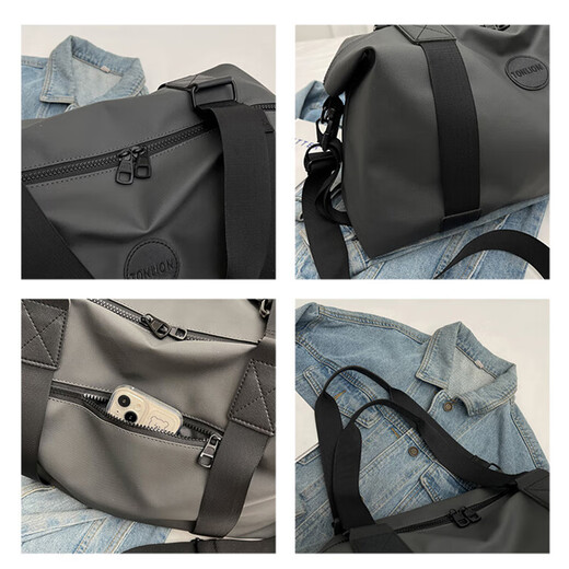 Tang Shi Short Travel Sac de voyage féminin Sac à bagages légers pour femmes Business Travel grande capacité Sac d'entraînement de fitness à main à corps à un épaule