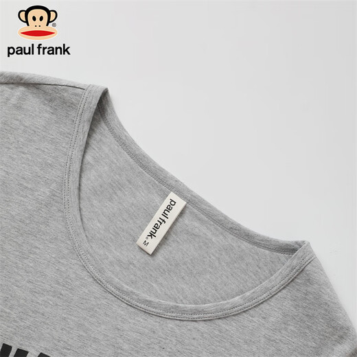 PAUL FRANK大嘴猴睡衣女夏季纯棉薄款短袖短裤全棉卡通家居服夏天套装可外穿