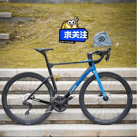 JAVA高端公路车VOLATA油刹24速电变碳纤维成人男女竞赛自行车网红SN54 紫色(7170套件铝轮) M-50码(身高173-182cm)