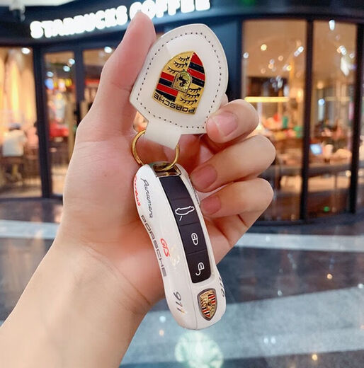 Geeignet für Porsche Key Shell Cayenne 911 Macan Set Boxster Paramela 718 Buckle Taycan Bag 19-24 911/992 Schnalle