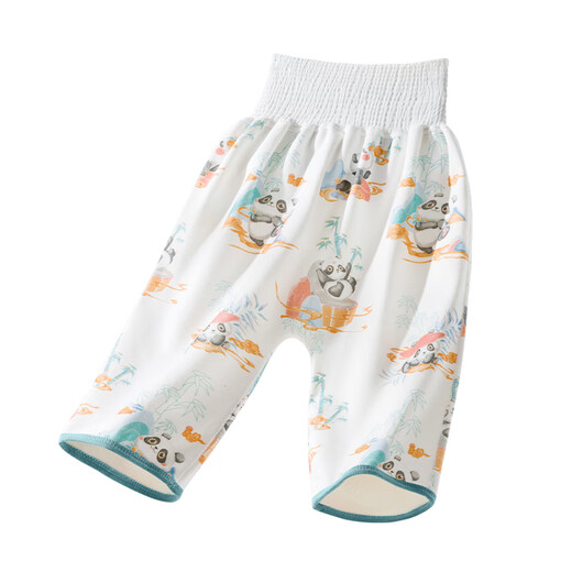 
Betas diaper skirt men and women diapers baby breathable diapers training can wash pad waterproof urine insulation artifact Panda Song-diaper [360 protection 1 piece [suitable for 3-8 years old] 24-50Jin [Jin equals 0.5 kg]