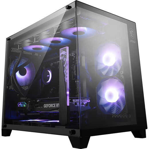 MSI AMD Ryzen R7 7800X3D 5060TI 5070Ti 5080 9070XT graphics card desktop computer host game e-sports office design complete machine DIY assembly machine configuration one R7 7800X3D|core display