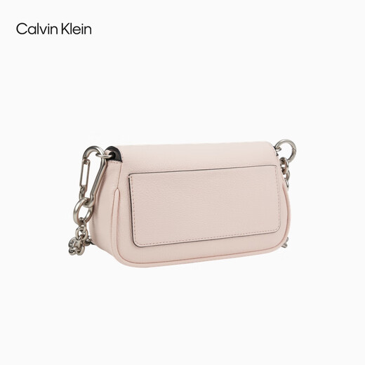 Calvin Klein [Chinesische Valentinstagsgeschenk] Umhängetasche Kettenbeutel Buchstaben Prise Flip CK Damenbeutel Crossbody Sattle Bag DH3240