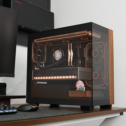 AMD Ryzen R7 9800X3D/RX9070XT/5080 graphics card walnut thousand frames e-sports no graphics card game live broadcast desktop computer host assembly computer DIY complete machine Configuration 2丨R7 9800X3D/ RTX 5070