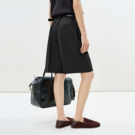 
LESS [Same Model in Shopping Mall/Xun Series] 2025 Summer New Full Wool S S