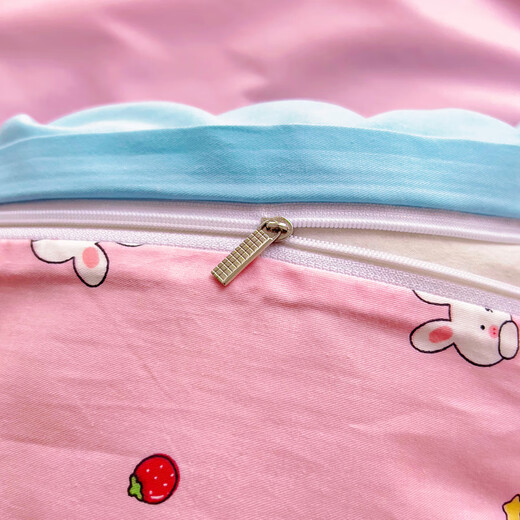 Catnip 100% cotton children's quilt cover single product 100% cotton kindergarten baby nap quilt cover Cake Rabbit 120*150cm single piece quilt cover