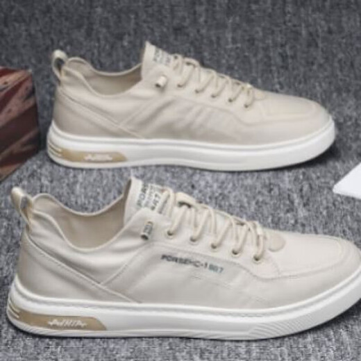 Fat Donglai [Empfohlen von Central Mother] Sommer-Herrenschuhe 2025 Anti-Odor-Sport und lässige Leinwand Ein-Fuß-Verschleiß-resistenter Flachschuhe Herrenarbeit trendy Schuhe Grau Upgrade Version 42