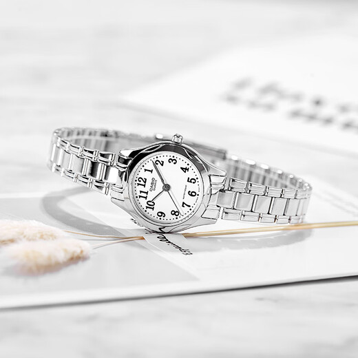 Casio (CASIO) Casio watch women's light luxury business pointer quartz women's watch New Year's gift LTP-1275D-7B