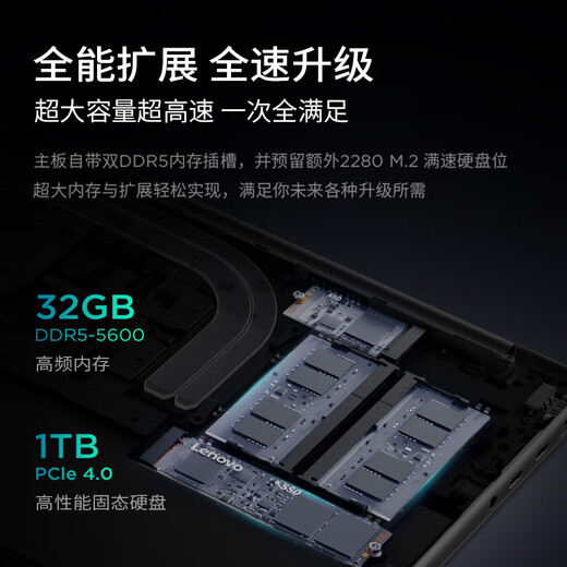 Lenovo Xiaoxin Pro14 2025 thin and light laptop 2nd generation Core Ultra5 32G 1T 2.8K OLED 120Hz 1100nits 20% national subsidy