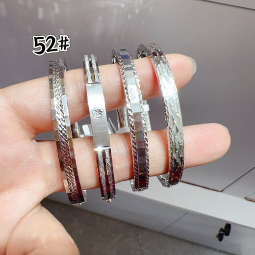 Jiajian Jewelry Pt950 Platinum Bracelet Factory Wholesale International Gold Price Processing Fee Please Contact Customer Service for Details Factory Approval Same Day Gold Price Processing Fee Please Contact Customer Service for Details