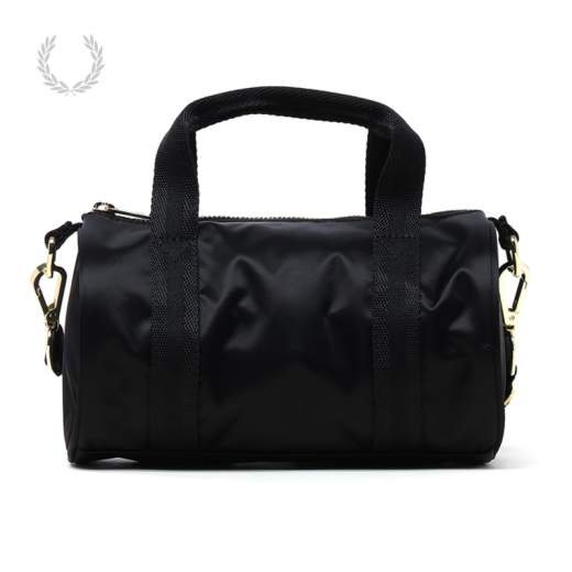 Fred Perry.Amy联名款女士休闲包2025夏麦穗爱心单肩手提包L9265 BKX/黑色