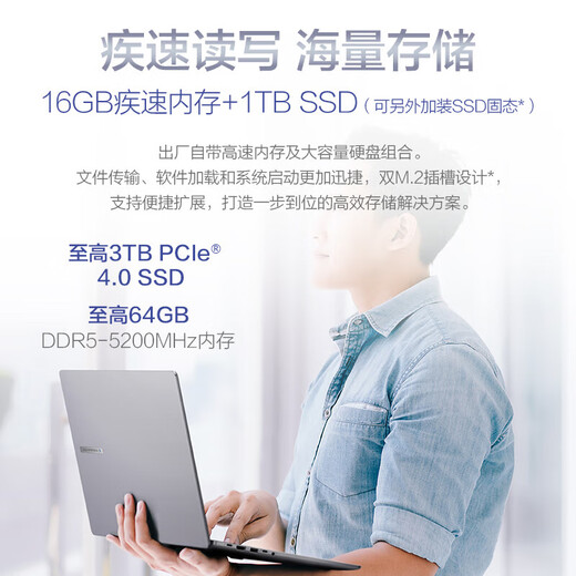 ASUS Daybreak 6 Magic Gold Edition 20% de subsidio nacional Core AI Computadora portátil empresarial delgada y liviana con reconocimiento de huellas dactilares totalmente metálica 2.5K 144Hz Core Standard i5 de 16 pulgadas 16G 1T SSD