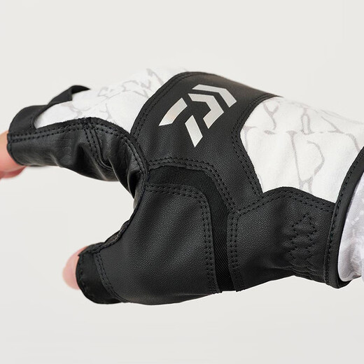 DAIWA Spring/Summer 25 DG-8025/8125 3/5 Finger Lure Fishing Gloves Stretch Outdoor Yudong Gloves DG-8125 5 Fingers Tide Blue L