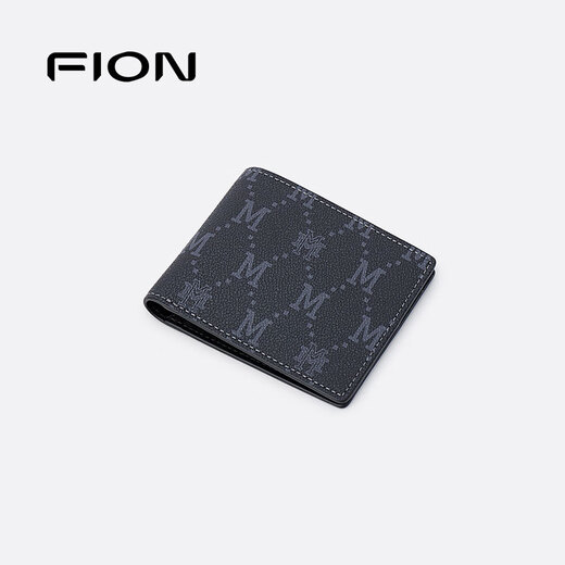 菲安妮（FION）男士票夹商务钱包精简百搭送男友父亲送老公 生日礼物