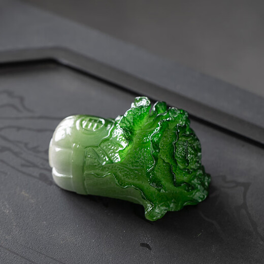 Meikejie's color-changing tea pet tea table decorations can support creative personality, cabbage, Baicai toy tea set, tea ceremony accessories, new style cabbage