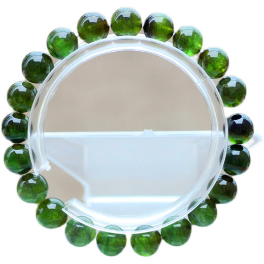 
DR GRAFFCARNY new natural green tourmaline bracelet old mine tourmaline emerald men and women single loop bracelet jewelry one thing one picture q9923